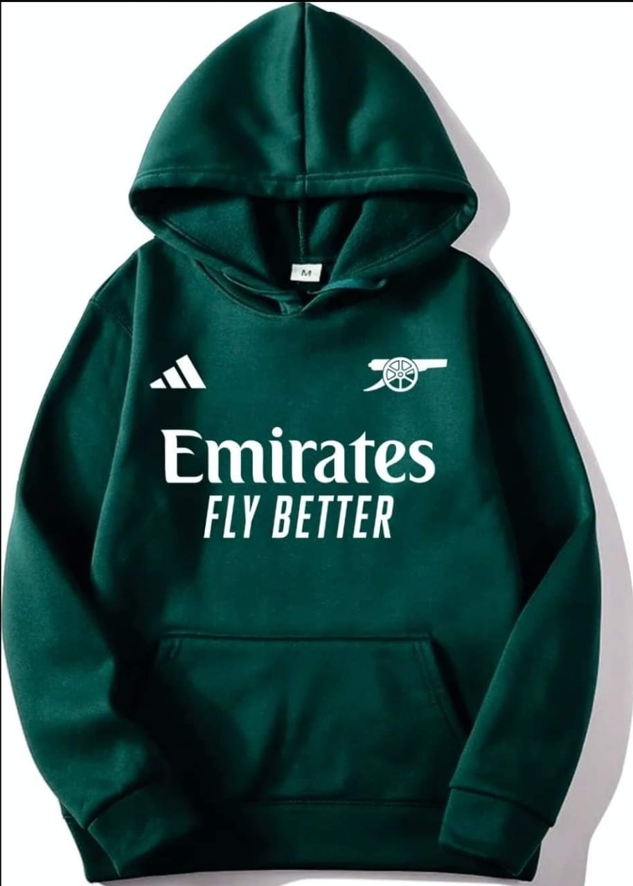 Best Quality New season Arsenal Heavy Hoodie with Two Pockets Unisex Adult Sizes S to 3XL