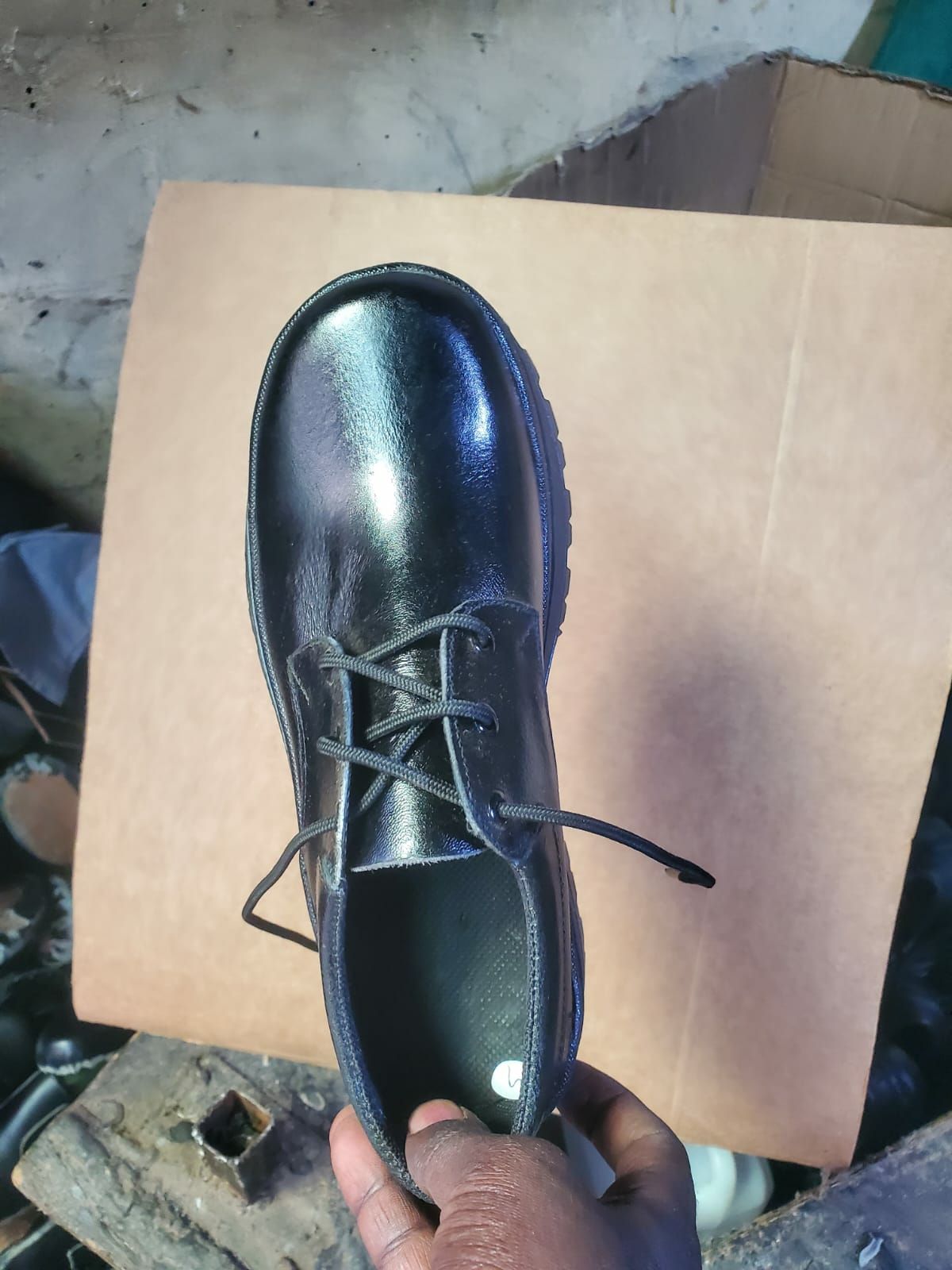 Offer!offer!! Back to School Sole Vision Rough Genuine Leather Shoes
