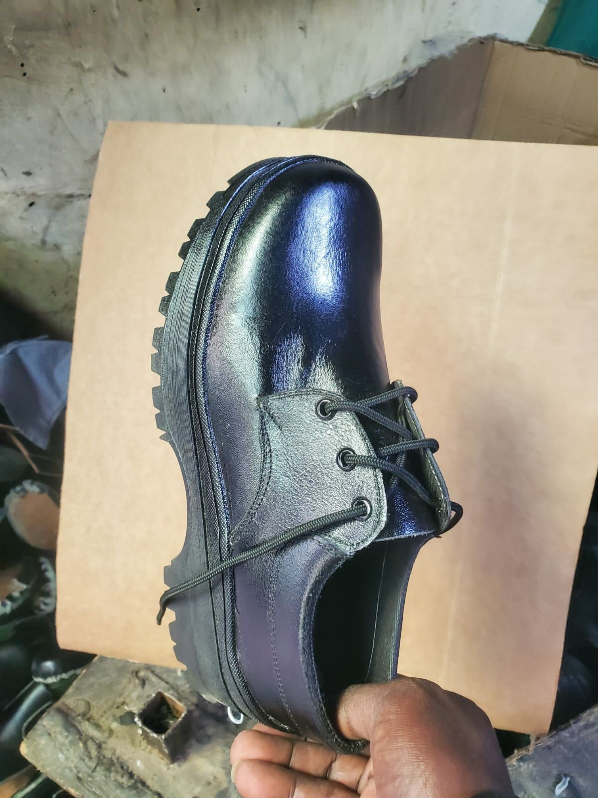 Offer!offer!! Back to School Sole Vision Rough Genuine Leather Shoes