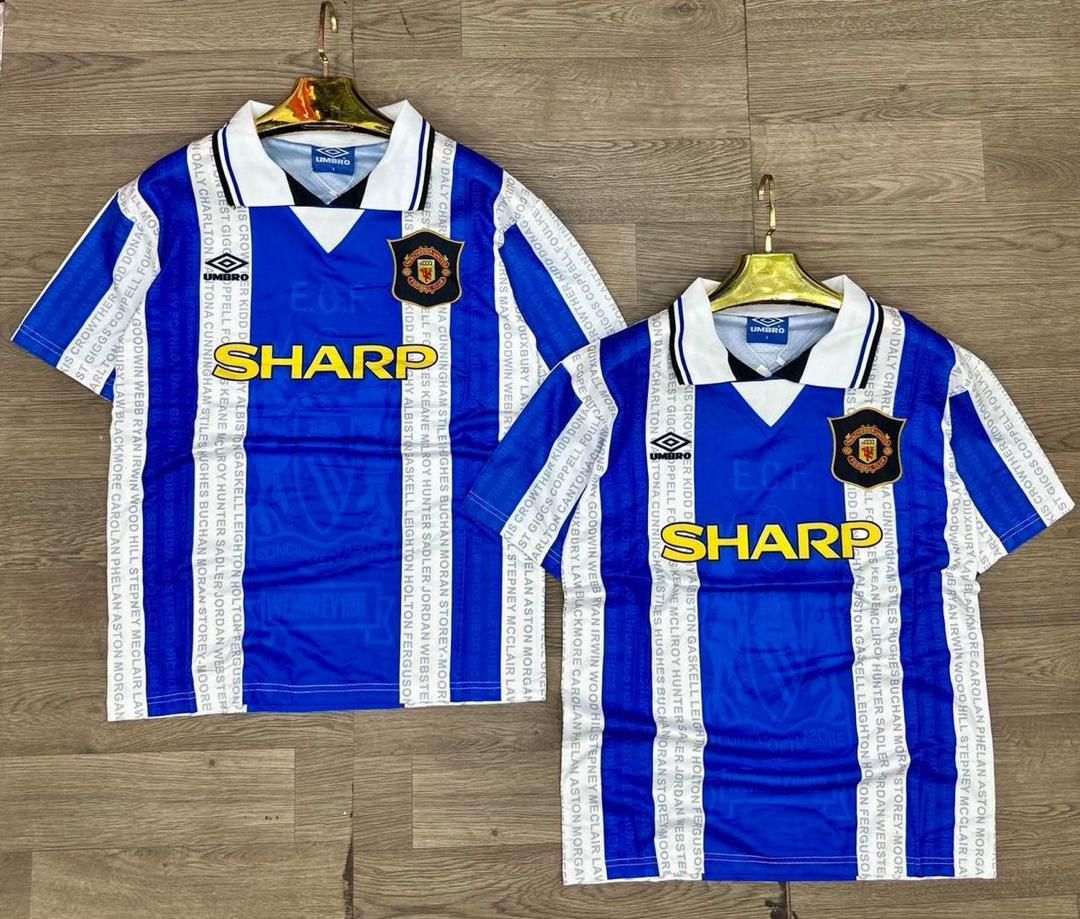 BACK IN STOCK!!! Original Good Quality Authentic Manchester United 1994-1995 Third Football Shirt/Jersey.