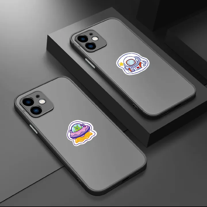 ZHJH Stickers for children and teenagers, astronaut space, car, sports car, cute animation stickers, waterproof water bottle stickers, suitable for laptops, phone cases, guitars, skateboards, etc
