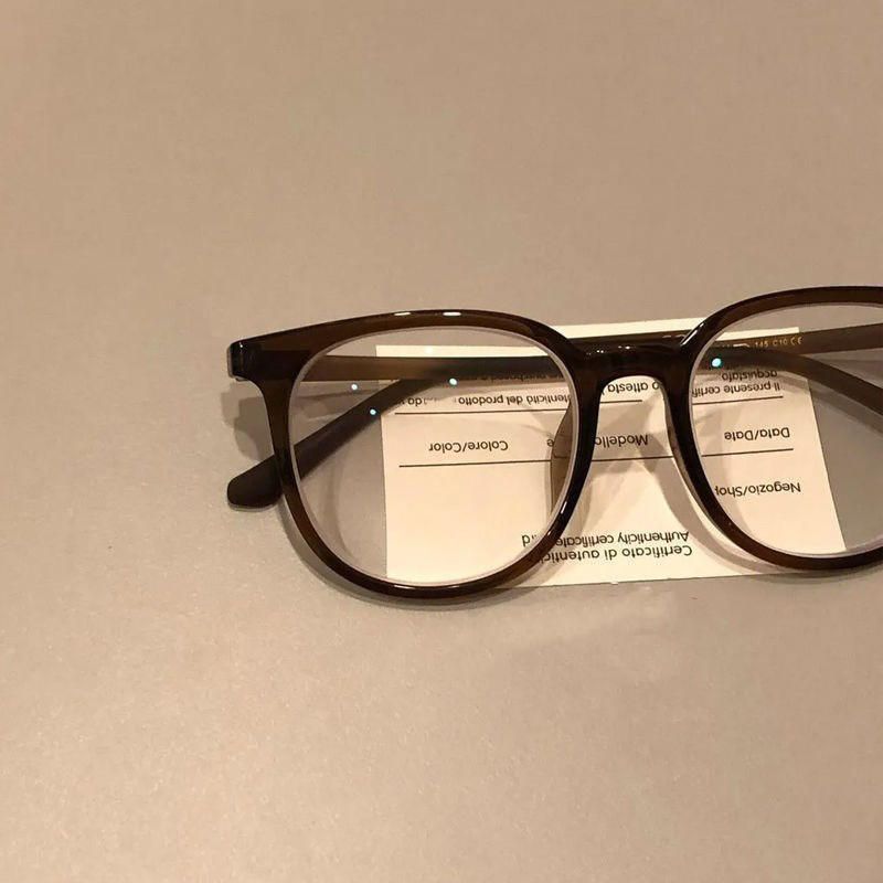 ZHJH Blue light blocking glasses retro round anti blue light glasses anti eye fatigue computer glasses suitable for men and women