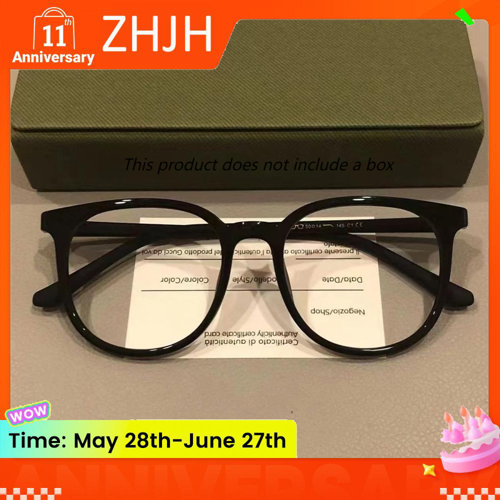 ZHJH Blue light blocking glasses retro round anti blue light glasses anti eye fatigue computer glasses suitable for men and women