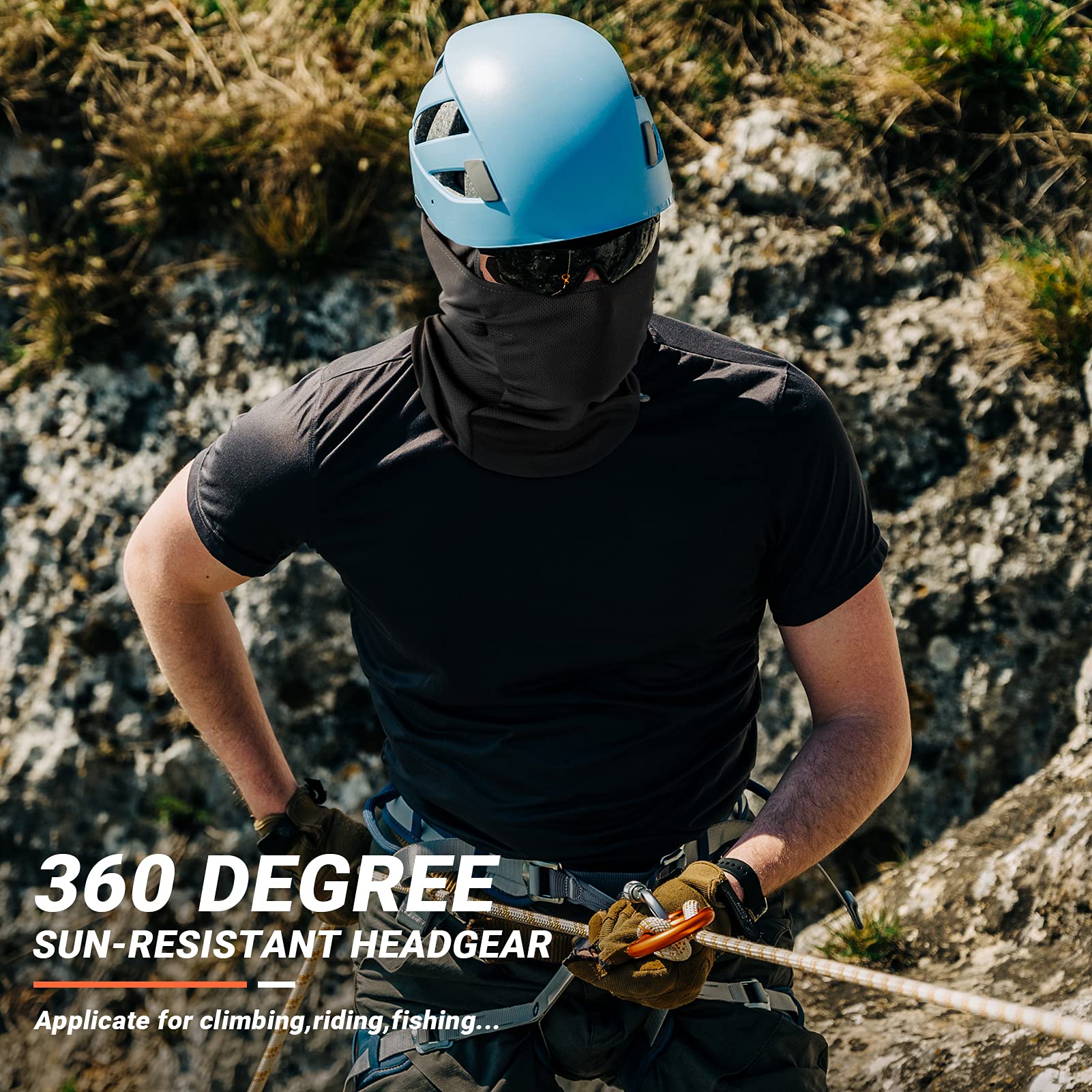 Balaclava Face Mask Motorcycle Cycling Balaclavas Ski Mask Balaclava UV Protection Helmet Liner Windproof Outdoor Headwear Men Women