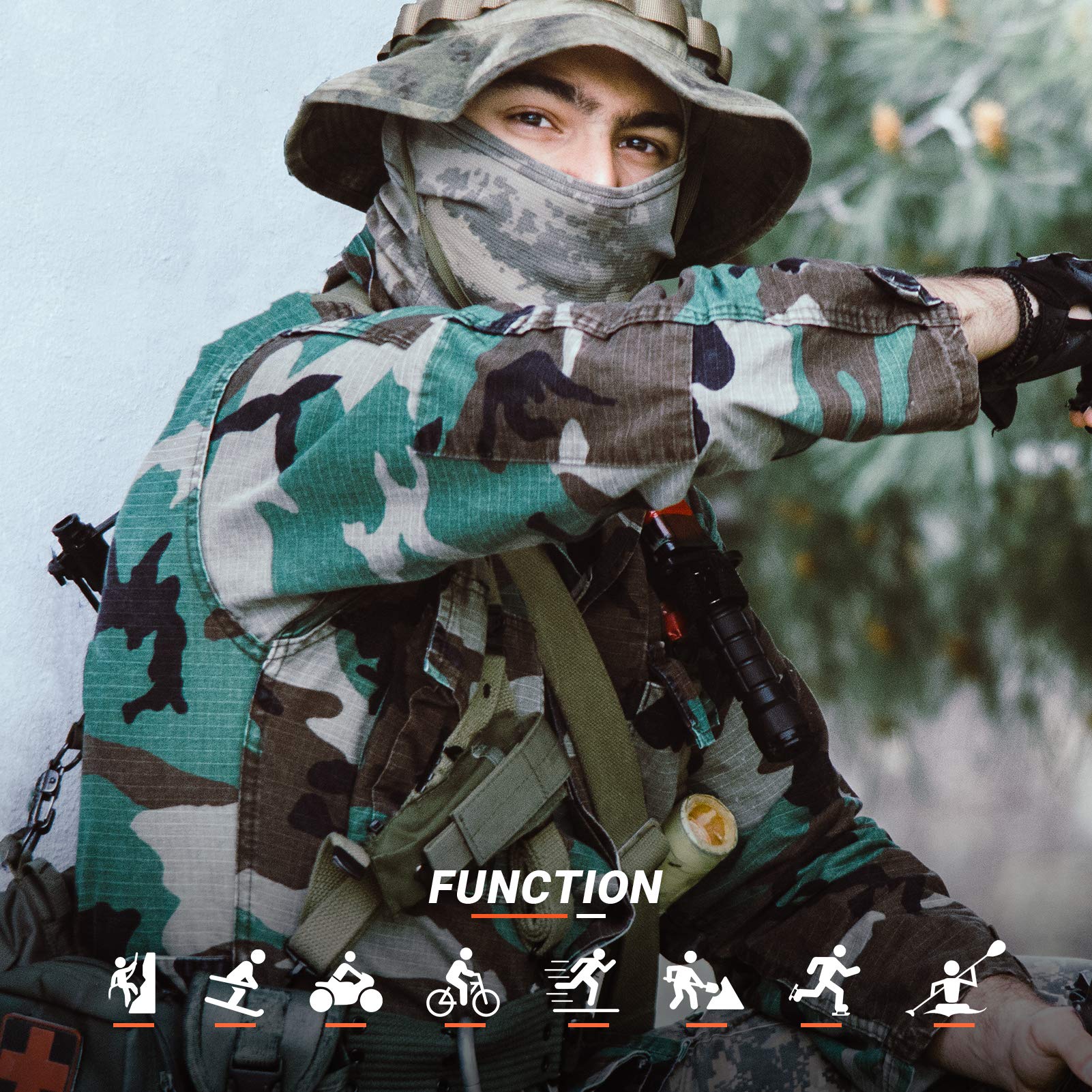 Balaclava Face Mask Motorcycle Cycling Balaclavas Ski Mask Balaclava UV Protection Helmet Liner Windproof Outdoor Headwear Men Women