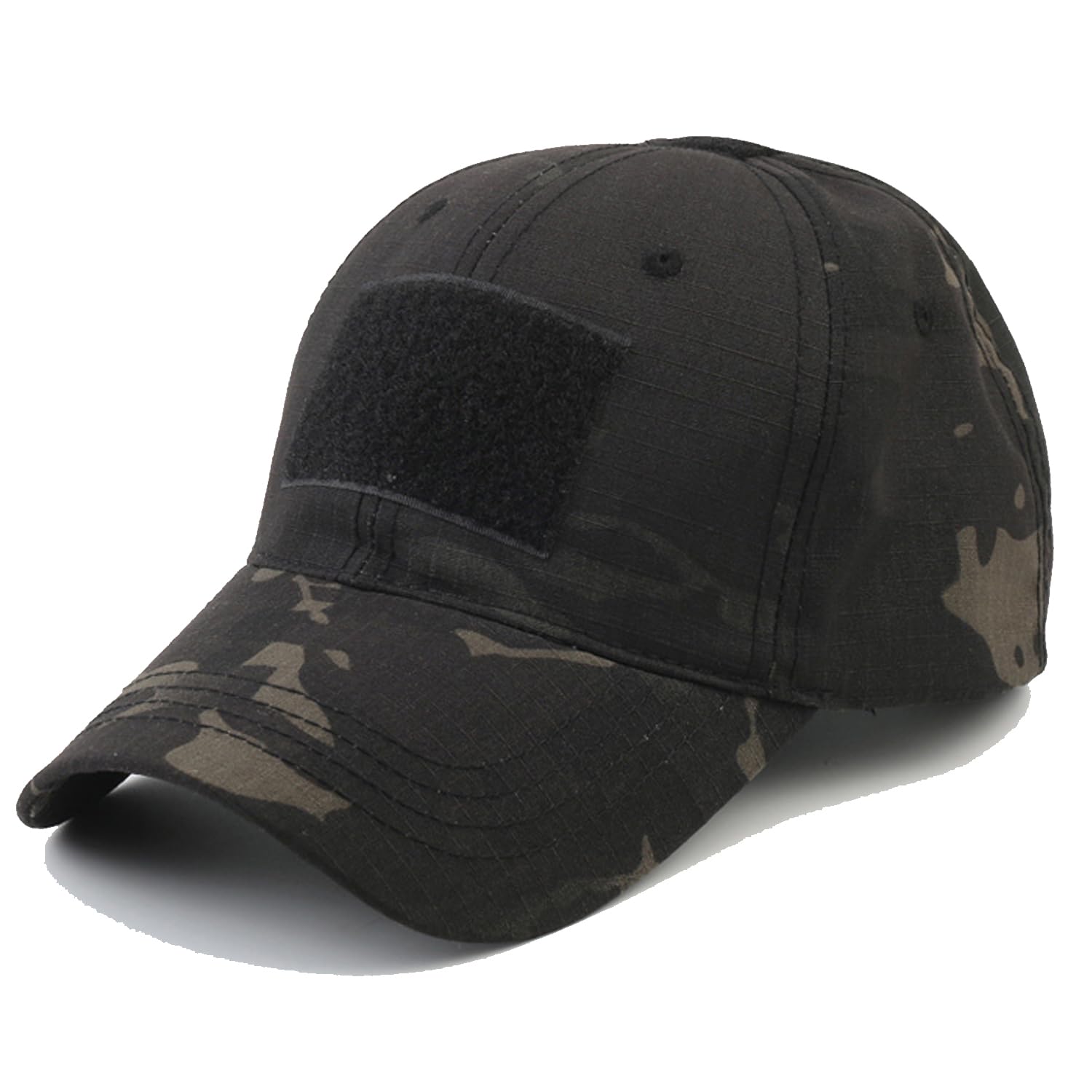 Baseball Cap Men Sun Protection Tactical Camo Hat Military Camo for Camping Camping Hiking Outdoors Sport Adjustable Unisex
