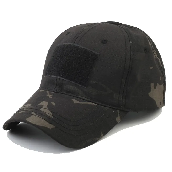 Baseball Cap Men Sun Protection Tactical Camo Hat Military Camo For Camping Camping Hiking Outdoors Sport Adjustable Unisex