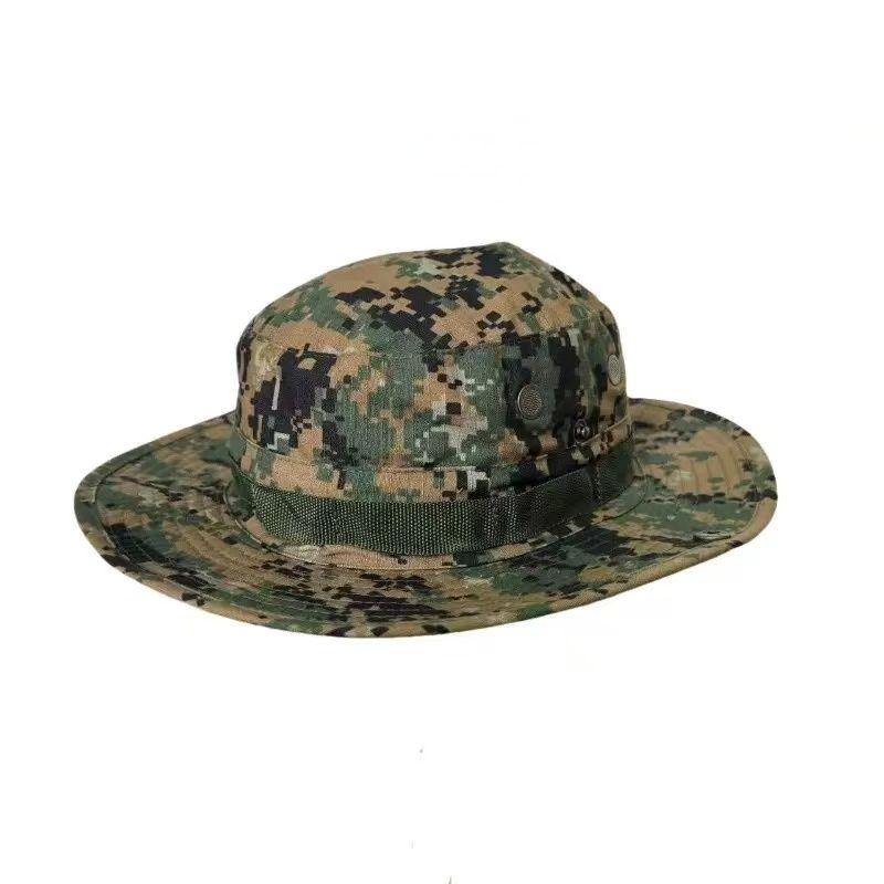 Wide Brimmed Boone Hat for Men and Women Top Of The Line Camouflage Bucket Hat Suitable For Outdoor Adventure Beaches