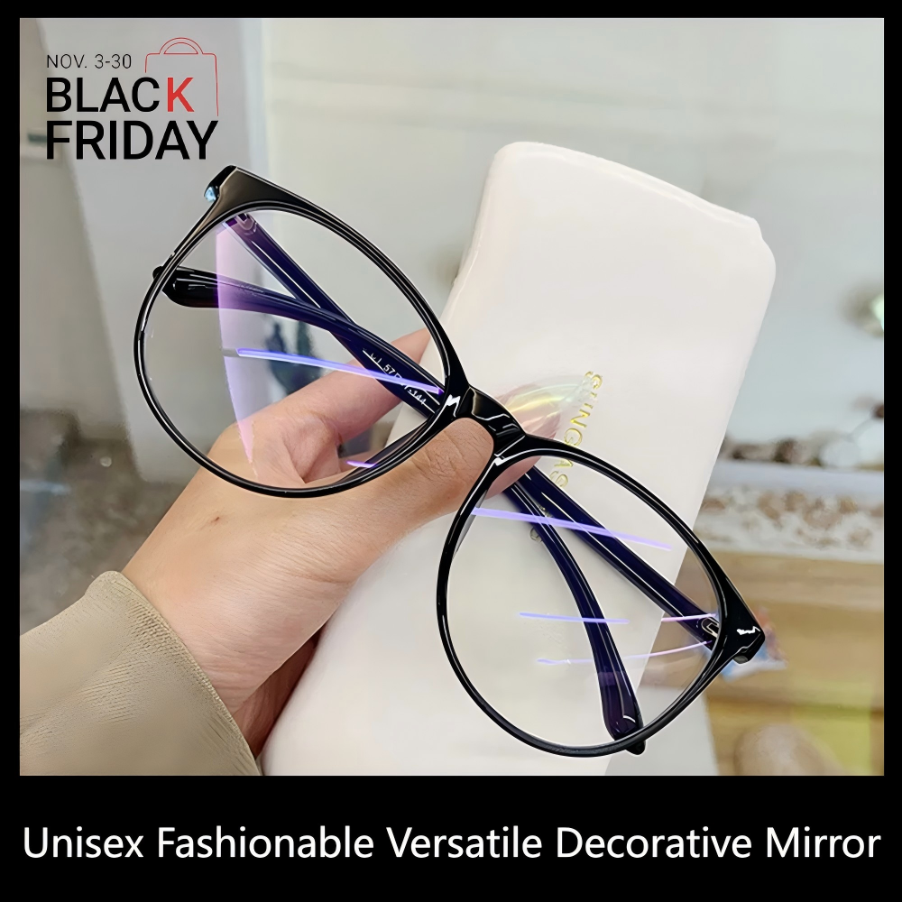 ZHJH Blue light blocking glasses retro round anti blue light glasses anti eye fatigue computer glasses suitable for men and women