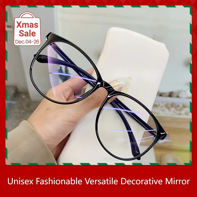 ZHJH Blue light blocking glasses retro round anti blue light glasses anti eye fatigue computer glasses suitable for men and women