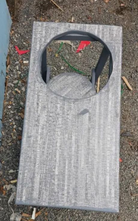 Wooden strong Kitchen table with racks