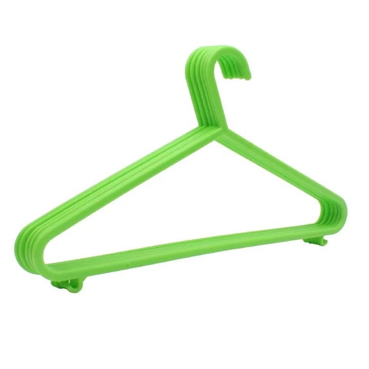 Halal Plastic (12 and 1free Pcs) Pieces Versatile, Lightweight, Space-Saving, Non-Slip, Slim Designed, Dry and Wet Clothes Hanger Set
