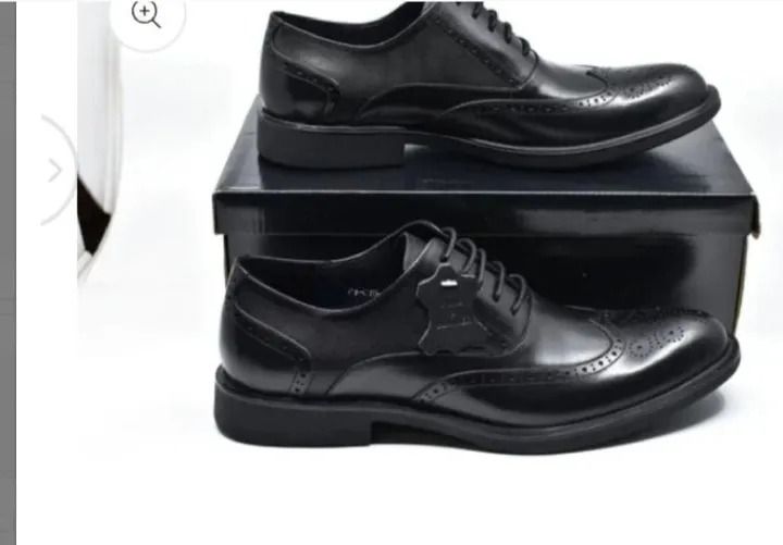Pure leather Shoes High Quality Men Formal Business Shoes Official Shoes Shoes Style Leather Shoes Soft Driving Shoes Pea Shoes Casual Non-slip party Dress Breathable Shoes Men Dad G