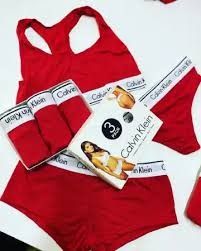 Offer !!!Offer!!! CK 3-Piece Women's Underwear Set; Seamless Thong, Hotpants and Sports bra - Sexy and Comfortable Ladies Briefs Lingerie