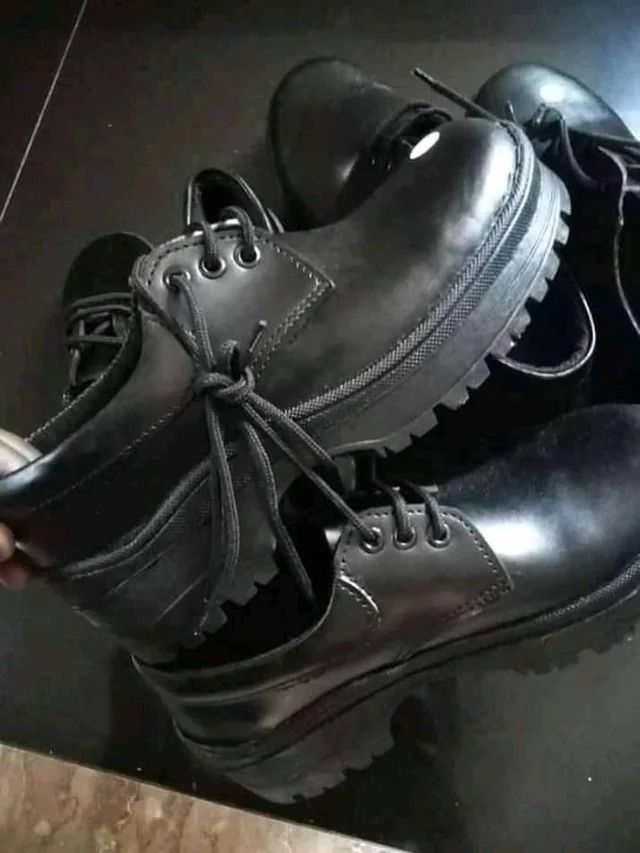 Toughees BACK TO SCHOOL Premium Genuine Leather Toughee School Shoes For Boys & Girls – Durable, Comfortable, And Stylish Black Leather School Footwear Available In Multiple Sizes