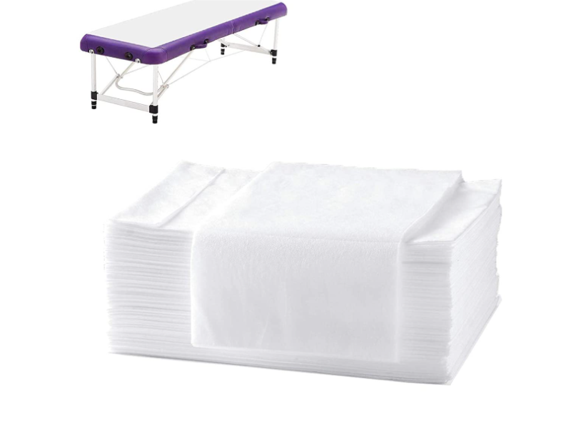 10 Pcs Disposable Bed Sheets,Massage Bed Sheets,Non-woven Disposable Waterproof Cloth Thicken Sterile Sanitary Napkins, Beauty Salon, Massage, Tattoo, pedicure, Hotel, Physiotherapy shop, Elderly care