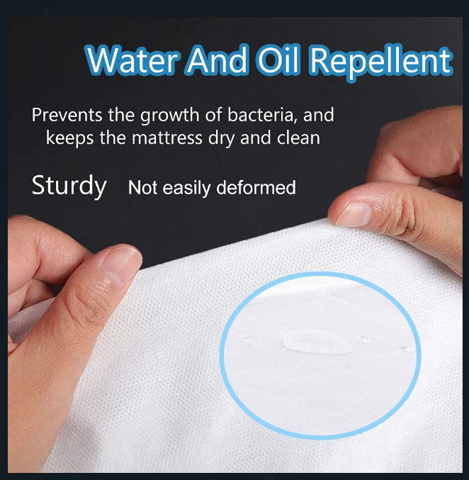 10 Pcs Disposable Bed Sheets,Massage Bed Sheets,Non-woven Disposable Waterproof Cloth Thicken Sterile Sanitary Napkins, Beauty Salon, Massage, Tattoo, pedicure, Hotel, Physiotherapy shop, Elderly care