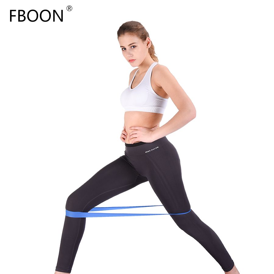 Elastic Resistance Bands Workout Rubber Loop For Fitness Gym Strength Training Elastic Bands Athletic Fitness Equipment Expander Green(0.35mm*10lbs) One size