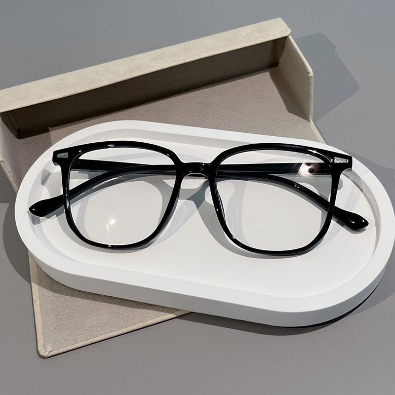New Anti Blue Light Glasses Transparent Computer Glasses Frame Women Men Square Eyewear Blocking Glasses Optical Spectacle Eyeglass Eyewear frames Gift glasses box 02 one size