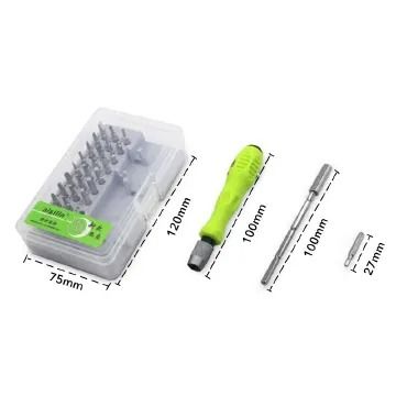 FRANK Hand Tools Multi-Function Manual Screwdriver Driver Precision Mini Magnetic Head Kit Phone Repair Camera Maintenance Hand Tools 32 In 1