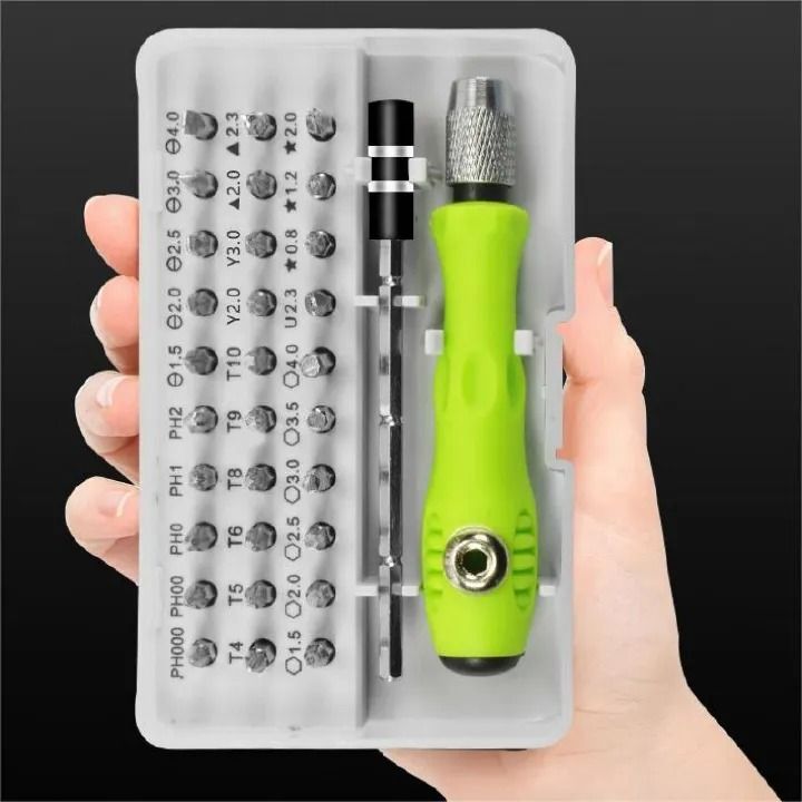 FRANK Hand Tools Multi-Function Manual Screwdriver Driver Precision Mini Magnetic Head Kit Phone Repair Camera Maintenance Hand Tools 32 In 1