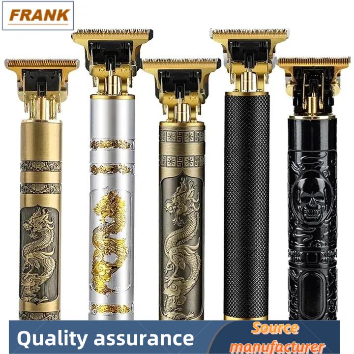 FRANK USB Electric Hair Cutting Machine Rechargeable Hair Clipper Man Shaver Trimmer Barber Professional Beard Trimmer Julie Fashion Store