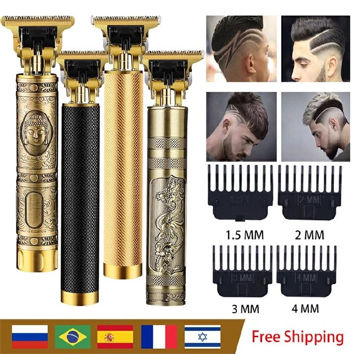FRANK USB Electric Hair Cutting Machine Rechargeable Hair Clipper Man Shaver Trimmer Barber Professional Beard Trimmer Julie Fashion Store
