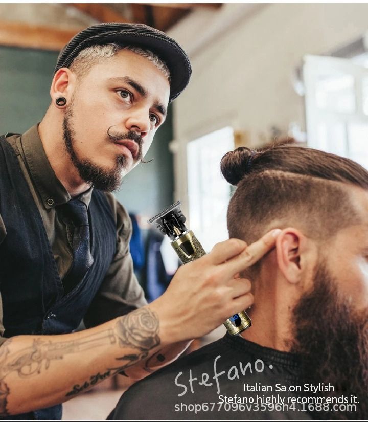 FRANK USB Electric Hair Cutting Machine Rechargeable Hair Clipper Man Shaver Trimmer Barber Professional Beard Trimmer Julie Fashion Store