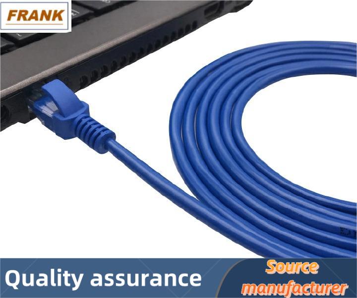 FRANK 3M CAT5E Ethernet Internet RJ45 Cable, Lan Cable, Router Cable, modem Cable, RJ45 Ethernet Network LAN Cable Cat 5e Channel UTP 4Pairs 24AWG Patch Cable  Computer Peripherals