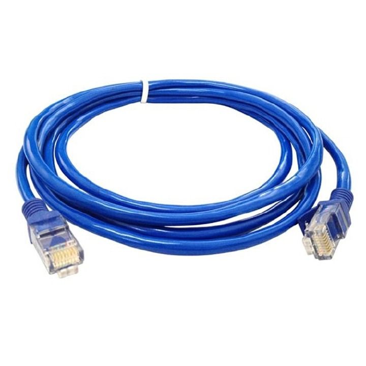 FRANK 3M CAT5E Ethernet Internet RJ45 Cable, Lan Cable, Router Cable, modem Cable, RJ45 Ethernet Network LAN Cable Cat 5e Channel UTP 4Pairs 24AWG Patch Cable  Computer Peripherals