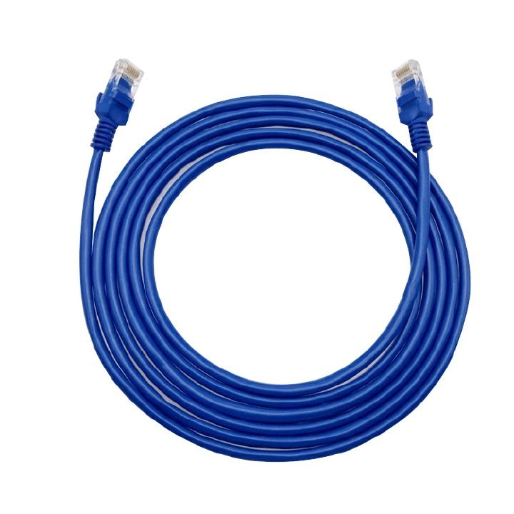 FRANK 3M CAT5E Ethernet Internet RJ45 Cable, Lan Cable, Router Cable, modem Cable, RJ45 Ethernet Network LAN Cable Cat 5e Channel UTP 4Pairs 24AWG Patch Cable  Computer Peripherals