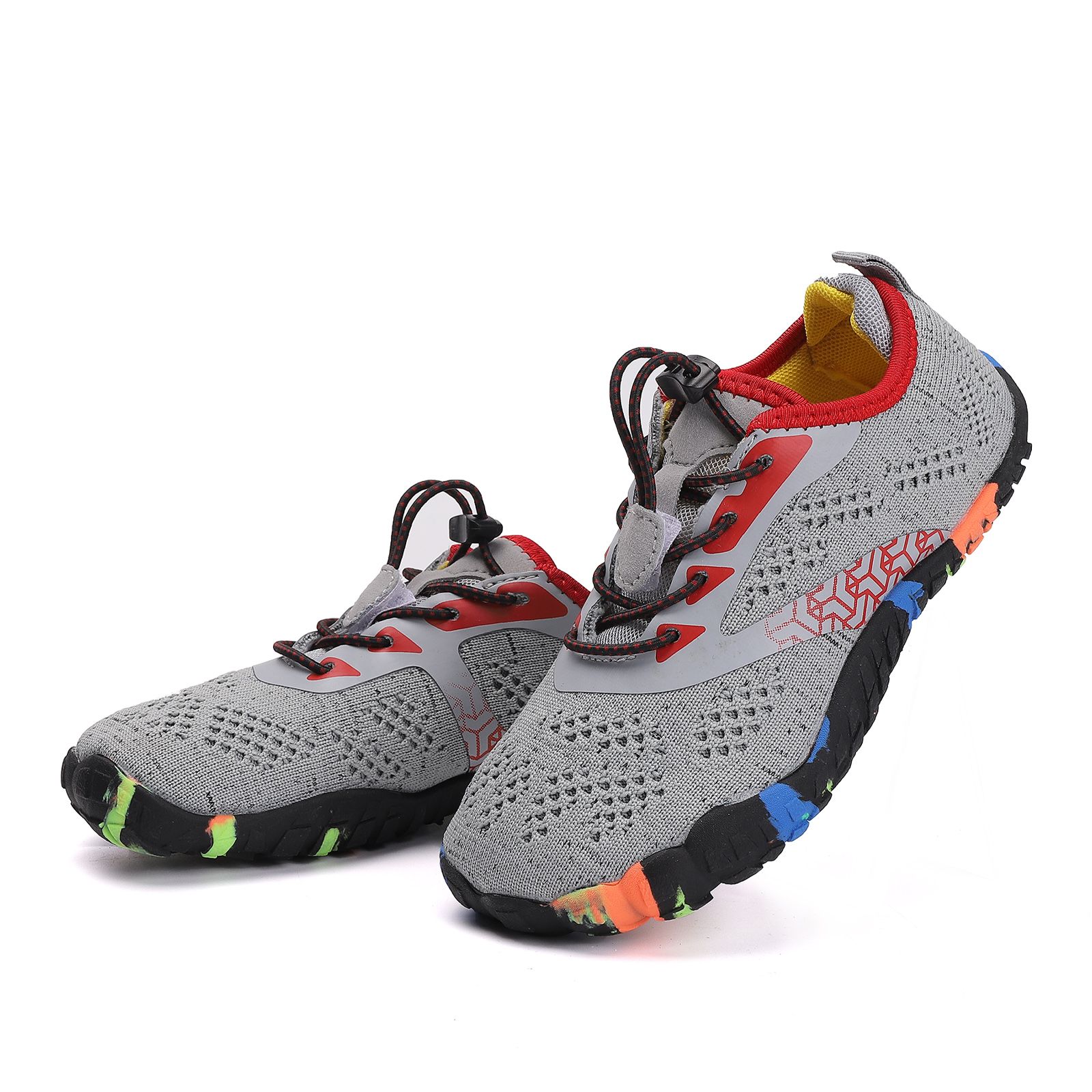 Kids Aqua Shoes Quick Dry Beach Barefoot Water Shoes Boy Girl Drainage Swim Sandals Diving Boating Surfing Sports Wading Sneaker Outdoor Athletic