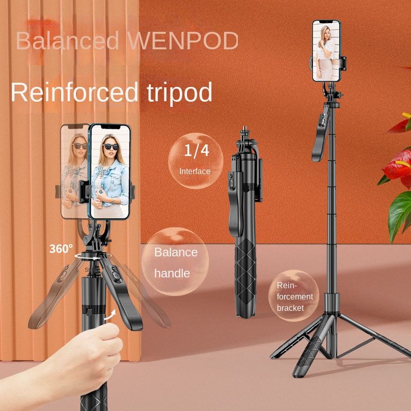 New Portable Wireless Selfie Stick Tripod L16 1530mm Foldable Monopod for Gopro Action Cameras Smartphones