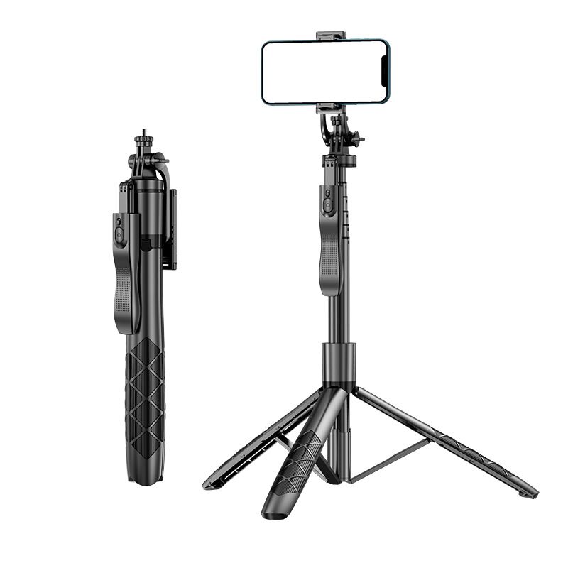New Portable Wireless Selfie Stick Tripod L16 1530mm Foldable Monopod for Gopro Action Cameras Smartphones