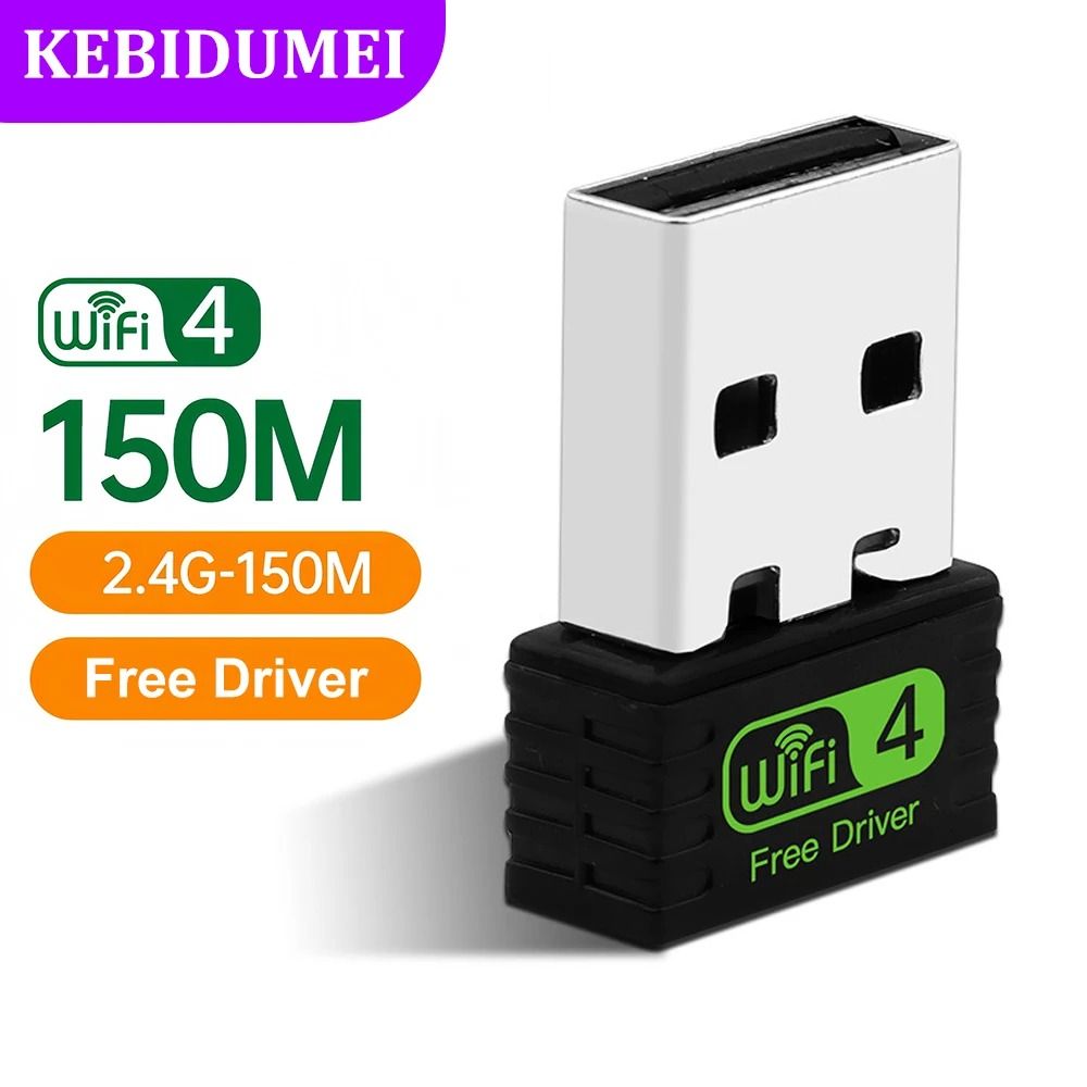 Wi-Fi 5 /Wi-Fi 4 600Mbps/150Mbps USB WiFi Bluetooth WiFi Adapter 2in1 Dongle Dual Band 2.4G 5GHz USB Network Wireless Wlan Receiver DRIVER FREE