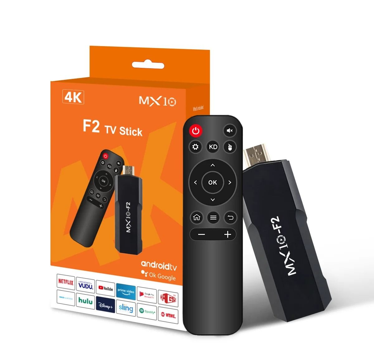 MX10 F3/F2 Android 13 TV Stick HDR Set Top OS 4K 1080P H313 ATV Smart TV Sticks For Google YouTube Smart Media Player