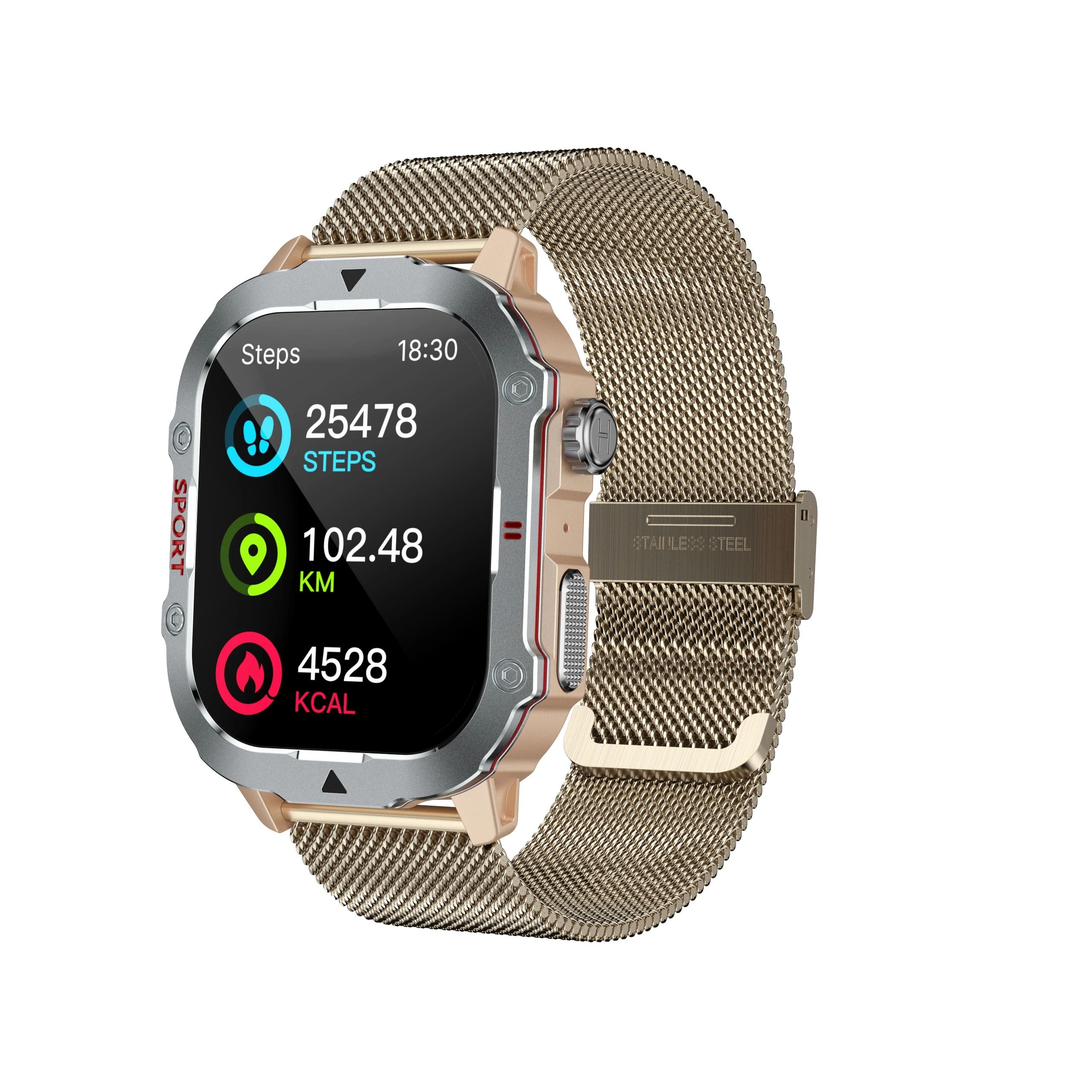 New Men's & Women's Sports Smart Watches Music Player Calorie Fitness Smartwatches Tracker Multiple Modes Compatible With Android/IOS Phones