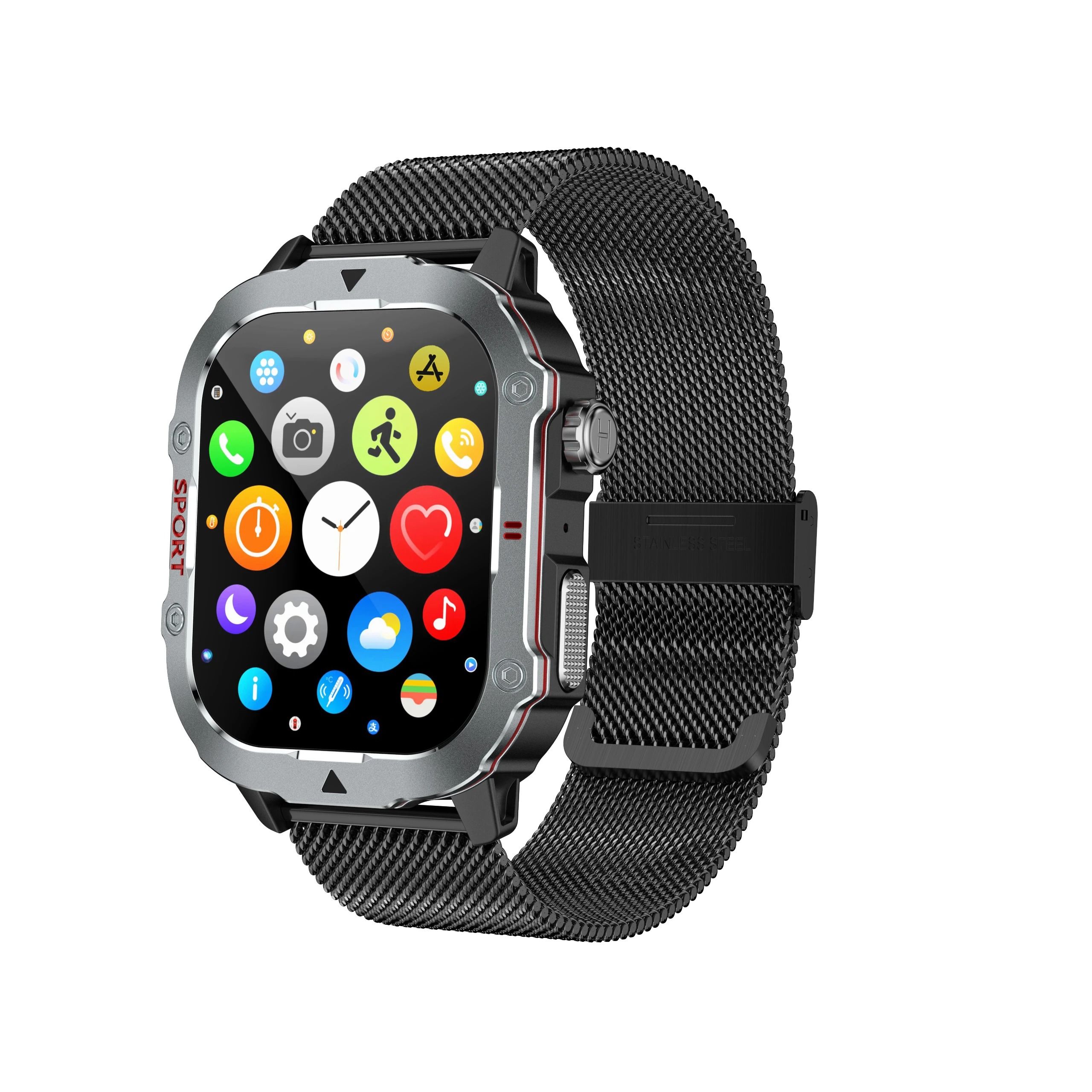 New Men's & Women's Sports Smart Watches Music Player Calorie Fitness Smartwatches Tracker Multiple Modes Compatible With Android/IOS Phones