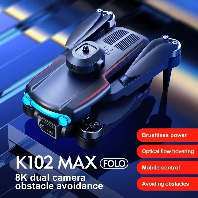 2025 Mini Drone 4K HD Optical Flow Positioning Four Axis Aircraft Aerial Camera UAV Remote Control LED Lights 360 ° Roll Drone