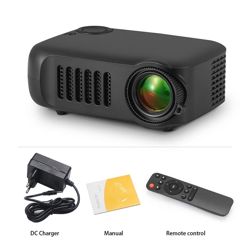 MINI Projectors Portable 3D LED Video Projectors Home Cinema Theater Game Laser Beamer Smart TV BOX 1080P 4K Via HD Port