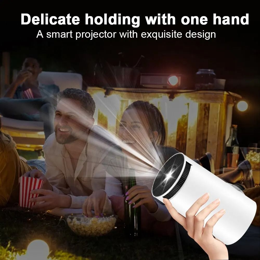 2025 HY300PRO Projector 4K Android 11 Dual Wifi6 200 ANSI Allwinner H713 BT5.0 1080P 1280*720P Home Cinema Outdoor Projetor