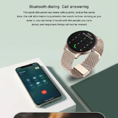 New LIGE Round Smart Watches Men/Women Full Touch Screen Sport Fitness Smart Watch IP67 Waterproof Bluetooth For Android ios Smartwatches Smart Wearable Fitness Electronic Clock
