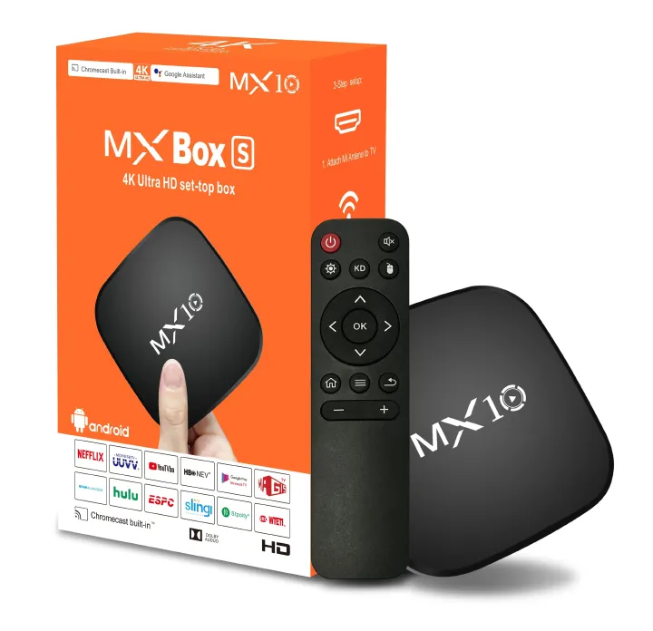 New Android Tv Box  Mini Mx10 Smart Tvbox 2.4g/5g Wifi RK3228 Quad Core Set Top Box 4K Smart TV BOX Dual Band WIFI