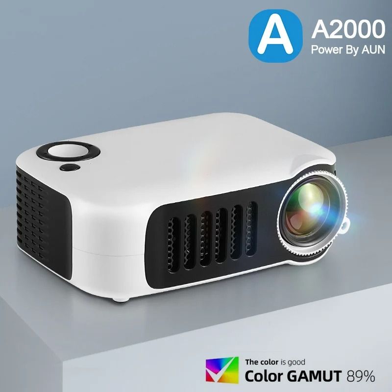 MINI Projectors Portable 3D LED Video Projectors Home Cinema Theater Game Laser Beamer Smart TV BOX 1080P 4K Via HD Port