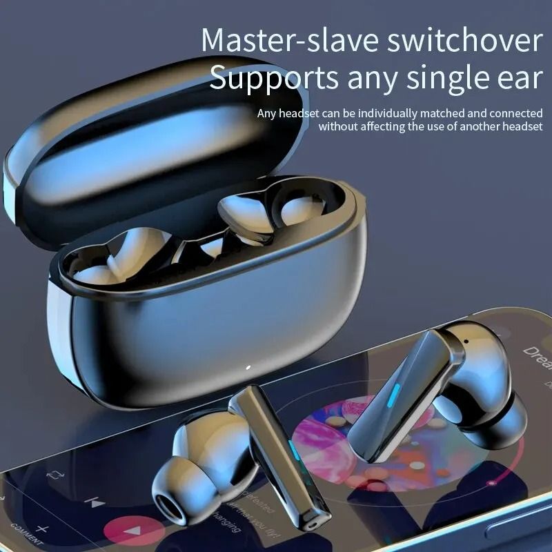 NEW Bluetooth Earphones Earbuds True Wireless Earphone Noise Cancelling Update Bluetooth 5.3 Headset HD Music Headphone In-Ear Handsfree With Mic