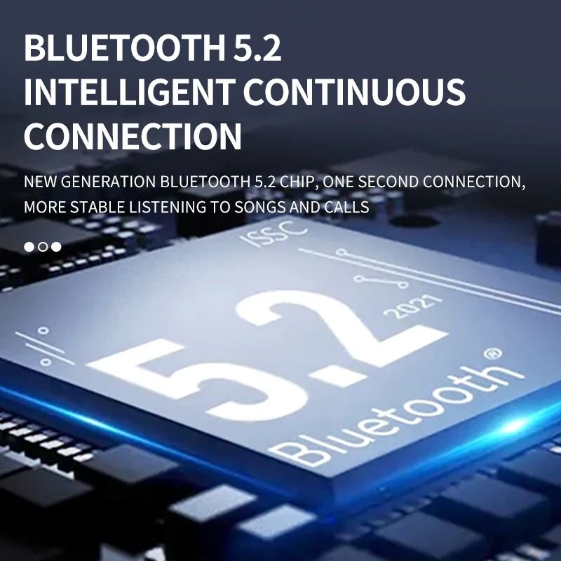 Bone Conduction Headphones Bluetooth Earphones Waterproof  Earphones Sports Earphones Ear Hook Wireless Headset Bass Hifi Stereo With LED Display Support Memory Card