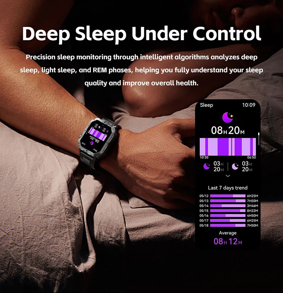 New 2026 Smart Watches 1000mAh Battery Outdoor Sports Smart Watch 2.01 inch HD Screen LED Flashlight Bluetooth Talking SmartWatches For Men Women