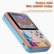 2Players 500 Games  in 1 Video Game Consoles Retro Portable Mini Handheld Game 3.0 Inch Color Pocket TV Game Console Handheld Player Gift