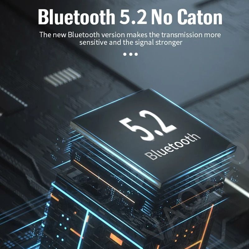 Bluetooth 5.2 Audio Receiver NFC U Disk RCA 3.5mm AUX USB Stereo Music Wireless Adapter With Mic For Car Kit Speaker Amplifier