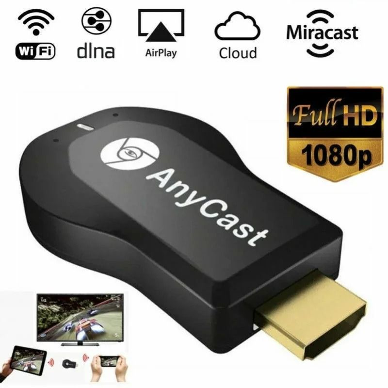 4K 1080P HDMI-compatible TV Stick  Wireless WiFi Display TV Dongle Receiver for DLNA For IOS Android Miracast Airplay